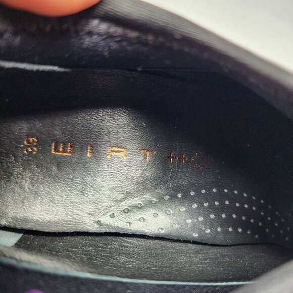 Wirth Womens Black Heel Booties US 8 Brazilian Footwear - Picture 2 of 9